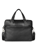 Bugatti Ryan Aktentasche Leder 39 cm Laptopfach schwarz