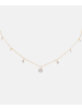 Diamant L'éternel Halskette aus 375 Gelbgold mit Diamant