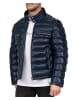 Reichstadt Herren Regular Fit Jacke Echtleder in Navy