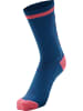 Hummel Low Socken Elite Indoor Multisport Erwachsene in BLUE CORAL/TEA ROSE