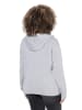 Ulla Popken Strickjacke in hellgrau mélange
