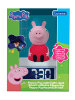 LEXIBOOK® Peppa Pig 3D-Nachtlicht-Wecker mit Soundeffekten