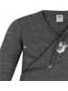 Normani Outdoor Sports Baby Merino Langarm Wickelbody und Hose in Anthrazit