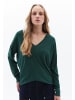 OXXO V-Ausschnitt-Pullover DARK GREEN