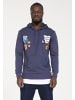 PLUS EIGHTEEN Herren Kapuzenpullover in Petrol
