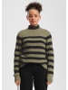 QS Strickpullover in 75G0_olivgrün