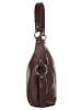 Samantha Look Handtasche echt Leder in braun