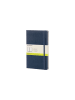 Moleskine Notizbuch mit festem Einband, 70g-Papier Blanko "Classic" in Saphir