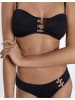 Marc and Andre Bikini Oberteil Satin Shades in Schwarz