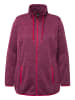 Ulla Popken Sweatjacke in rubin