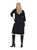 Ulla Popken Kleid in schwarz