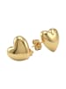 Amor Ohrstecker Edelstahl, IP gold in gold