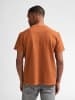 Petrol Industries Baumwoll-T-Shirt im Regular Fit owens in Orange