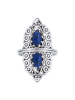 mantraroma 925er Silber - Ringe mit Lapis Lazuli