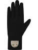 Normani Outdoor Sports Kinder Merino Strick-Fingerhandschuhe Berlingen in Schwarz