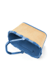 Reisenthel Carrybag - Einkaufskorb (cord dark matcha) in frame raffia blue