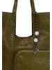 usha WHITE LABEL Women 2-In-1 Tote Bag Set in Olive