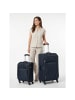 Wenger Beaumont 4-Rollen Kofferset S+L mit Dehnfalte navy