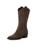 Tamaris Reißverschlussstiefelette in taupe