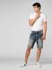 KOROSHI BERMUDA Regular Light Denim in blau