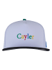 Cayler & Sons Snapback in white/mc