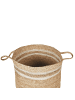 Beliani 3er-Set Bad-Kleinaufbewahrung ZHOB in /Beige