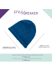 styleBREAKER Oversize Strickbeanie mit Rollrand in Violett