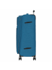 D&N Travel Line 9204 - 4-Rollen-Trolley L 76 cm (grau) in blau