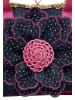gaya Women Handbag in Fuchsia Denim