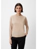 comma T-Shirt langarm in Beige