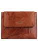 mano Donna Aurona Geldbörse RFID Leder 14 cm cognac
