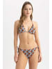 DeFacto Triangel-Bikini-Top REGULAR FIT in Dunkelorange