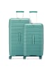 Roncato B-Flying Trunk 4 Rollen Kofferset 2-teilig salbei