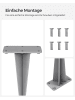 SONGMICS Erdnagel Sheld in Grau - (B)20.2 x (H)46 x (T)10.7 cm