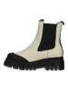 Steve Madden Stiefelette in Weiß/Schwarz