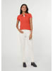 MADELEINE Sportives Poloshirt mit Halbarm in blutorange