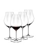 RIEDEL Glas 4er Set Pinot Noir Gläser Performance in 830 ml in transparent