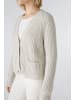 Oui Strickjacke LAFONYA in lt camel white