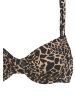 LASCANA Bügel-Bikini in schwarz-gold