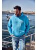 Men Plus Sweatshirt in eisblau