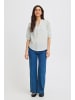 Fransa Bluse kurzarm FRDONNIE Regular fit in DESERT SAGE WHITE STRIPE