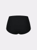 Erlich Textil  CASUAL COTTON HIGH WAIST SLIP IM 3er PACK in schwarz