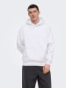 ONLY & SONS Kapuzenpullover in Super Light Grey Melange