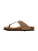 Divine Factory Noga Joy Edge Lederpantoletten Braun