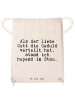 Mr. & Mrs. Panda Jutebeutel Als der liebe Gott... mit Spruch in Creme