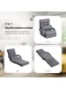 COSTWAY Schlafsessel in Grau