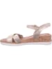 Tamaris Keilsandalette in gold