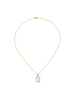 Rafaela Donata Kette Sterling Silber Amethyst in gelbgold