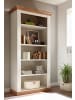 Furn.Design Regal weiß Pinie, Eiche Wotan, Landhaus Standregal 102 x 202 cm
