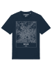 wat? Apparel T-Shirt City maps Berlin Landkarte in Dunkelblau